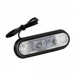 Lampa Φως Όγκου 3 LED 24V 8cm - Κόκκινο