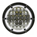 Προβολεας Bextar 10>30V 62 Led 73W 6.500Κ 6080lm Καρφι Με Neon Θεσεως Στρογγυλος (195x205x65 mm) -1ΤΕΜ.