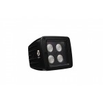 Προβολεας Working Lights 10-32V 20W 1400lm 4xCREE Led Τετραγωνος 82x80x111mm M-TECH