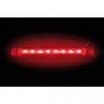 Lampa Φως Όγκου 8 LED 12/24V 15cm - Κόκκινο
