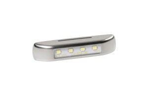 Lampa Φως Όγκου 4 LED 12/24V 7cm - Κόκκινο