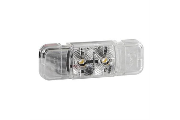 Lampa Φως Όγκου 2 LED 24V 7cm - Λευκό