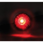 Lampa Φώτα Όγκου3 LED 24V 3cm 2τμχ - Κόκκινο