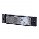 Φως Ογκου Ανακλαστικο LD127 12/24V 3LED Horpol Λευκο 13 X 3cm -1ΤΕΜ.