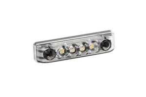 Lampa Φως Όγκου 4 LED 24V 6.5cm - Λευκό