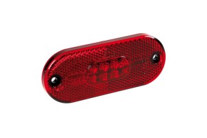 Lampa Φως Όγκου 5 LED 24V 10.8cm - Κόκκινο