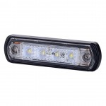 Φως Ογκου LD675 12/24V 4LED Horpol Λευκο (10,5 X 3 cm) -1ΤΕΜ.