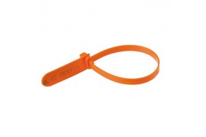 Lampa Σφραγίδες Ασφαλείας Εμπορεύματος Tyre UP Πορτοκαλί 254x20mm 10 Τεμ