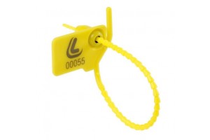 Lampa Σφραγίδες Ασφαλείας Εμπορεύματος Tyre UP Κίτρινο 170x38mm Πάχους 3mm 10 Τεμ