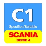 Lampa C-1 Scania Serie 4 Αντάπτορας