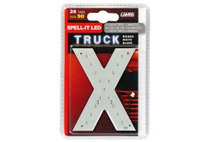 Γραμμα Χ Λευκο 24V Led