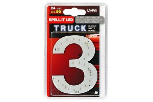 Αριθμος 3 Λευκο 24V Led