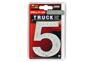 Αριθμος 5 Λευκο 24V Led