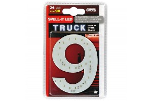 Αριθμος 9 Λευκο 24V Led