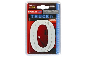 Αριθμος 0 Μπλε 24V Led