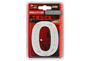 Αριθμος 0 Κοκκινο 24V Led