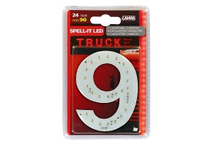 Αριθμος 9 Κοκκινο 24V Led