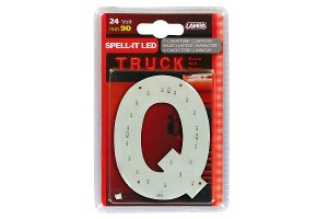 Γραμμα Q Κοκκινο 24V Led