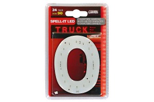 Γραμμα Ο Κοκκινο 24V Led