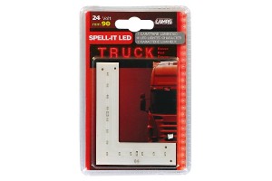 Γραμμα L Κοκκινο 24V Led