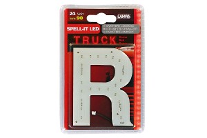 Γραμμα R Κοκκινο 24V Led 90mm