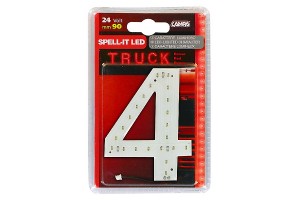 Αριθμος 4 Κοκκινο 24V Led