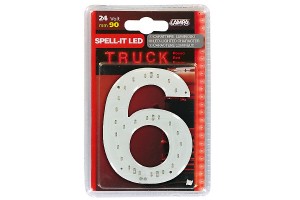 Αριθμος 6 Κοκκινο 24V Led