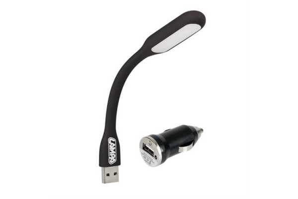 Lampa USB Charger & Cob-Led Flexible Light