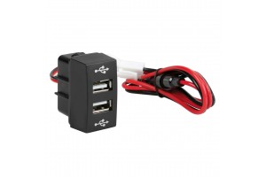 Lampa Original-Fit Double USB Charger 12/24V Mercedes