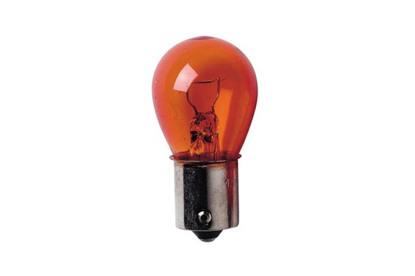 Lampa PY21W Single Filament Amber 24V 2τμχ Blister