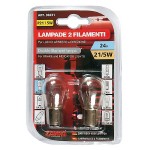 Lampa P21/5W Double filament 24V 2τμχ
