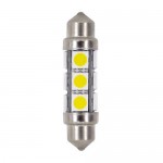 Lampa Λαμπάκια Πλαφονιέρας 24-30V SV8,5-8 10x41mm 216lm HYPER-LED (Διπλής Πολικότητας) Blister 2τεμ L98273