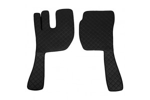 VOLVO FH SERIE 2+3 ΠΑΤΑΚΙ ΜΑΡΚΕ ΔΕΡΜΑΤΙΝΗ ΜΑΥΡΟ ΦΟΡΤΗΓΟΥ TYPE-A 2ΤΕΜ.