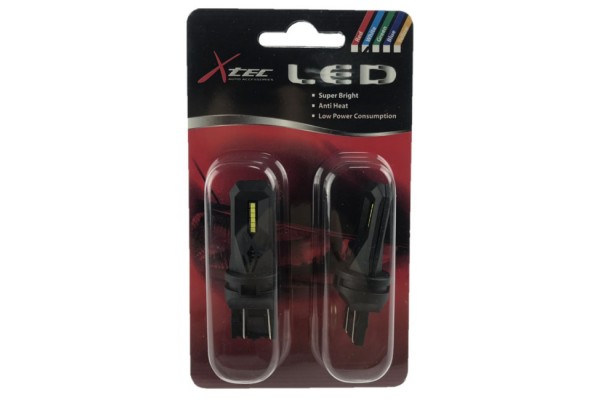 Λαμπες Led T20 12V Two Pins 12HP (2PCS/CARD)