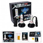 Led Kit X3 Headlight H4 6000LM 50W 2Τεμ.