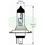 Λαμπα Trifa 1661 H4 12-60/55W Τεμ