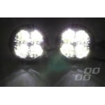 Drl Set Φώτα Ημέρας Universal Στρόγγυλα Drl 510HP 12-24 Volt 11.16 Watt 70mm-90mm 2 Τεμάχια