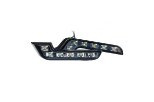 Drl Set Φώτα Ημέρας Universal L-Σχήμα Mercedes-Benz E-Class W212 Look 12 Volt 2 Τεμάχια