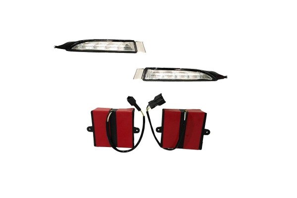 Drl Set Για Vw Golf Vi (6) 08-11 R20 Look Προφυλακτήρα 2 Τεμάχια