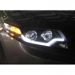 Led Light Bar Με Καλωδίωση Για Φώτα Ημέρας Και Φλας 60cm 2 Τεμάχια
