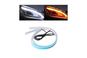 Led Light Bar Με Καλωδίωση Για Φώτα Ημέρας Και Φλας 60cm 24-30V 2 Τεμάχια