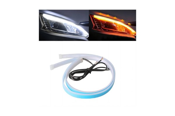 Led Light Bar Με Καλωδίωση Για Φώτα Ημέρας Και Φλας 60cm 24-30V 2 Τεμάχια Led Light Bar Με Καλωδίωση Για Φώτα Ημέρας Και Φλας 60cm 24-30V 2 Τεμάχια