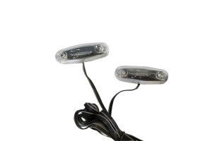 Διακοσμητικός Φωτισμός "Led & Strobo Flashing" TR-6219 Μπλε 2 Led & 1 Strobo 2 Τεμάχια