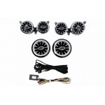 Ambient Light Μπροστά Αεραγωγοί Για Mercedes-Benz E-Class W213 16-19 64 Χρώματα 6 Τεμάχια