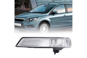Φλας Καθρέπτη Για Ford Focus 07-18 / Mondeo 10-14 Λευκό Αριστερό 1 Τεμάχιο