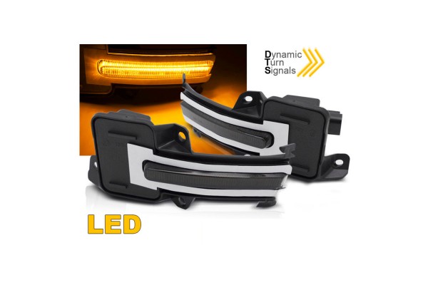 Φλας Καθρέπτη Για Honda Civic16-21 Dynamic Led Canbus Φιμέ 2 Τεμάχια