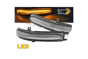 Φλας Καθρέπτη Για Honda Civic 04-06 3-5Doors / Accord 02-08 White Dynamic Led 2 Τεμάχια