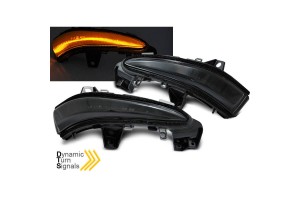 Φλας Καθρέπτη Για Lexus Rx 350/450 09-15 Dynamic Led Φιμέ 2 Τεμάχια