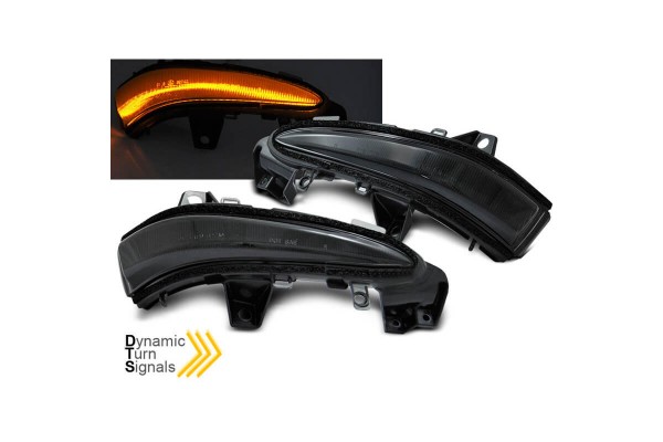 Φλας Καθρέπτη Για Lexus Rx 350/450 09-15 Dynamic Led Φιμέ 2 Τεμάχια