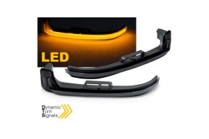 Φλας Καθρέπτη Για Ρeugeot 3008 16- / Peugeot 5008 17- Dynamic Led Φιμέ 2 Τεμάχια